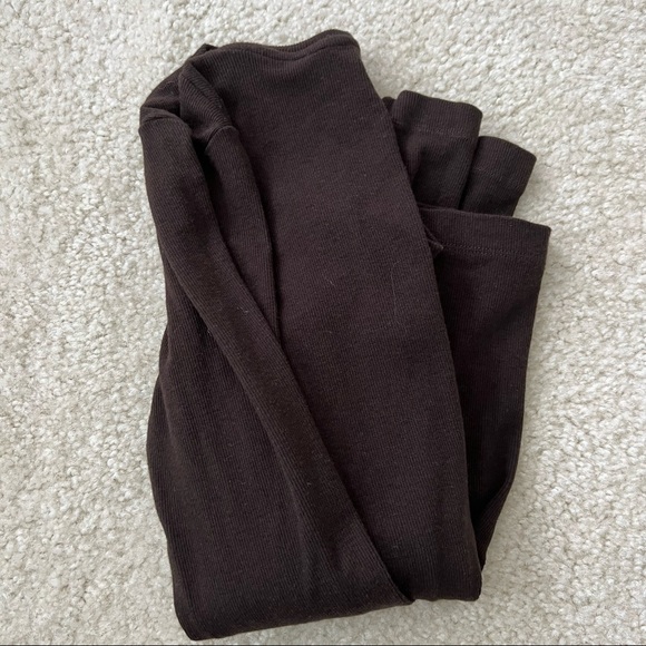 Club Monaco Brown Long Sleeve Scoop Neck XS - Picture 4 of 4